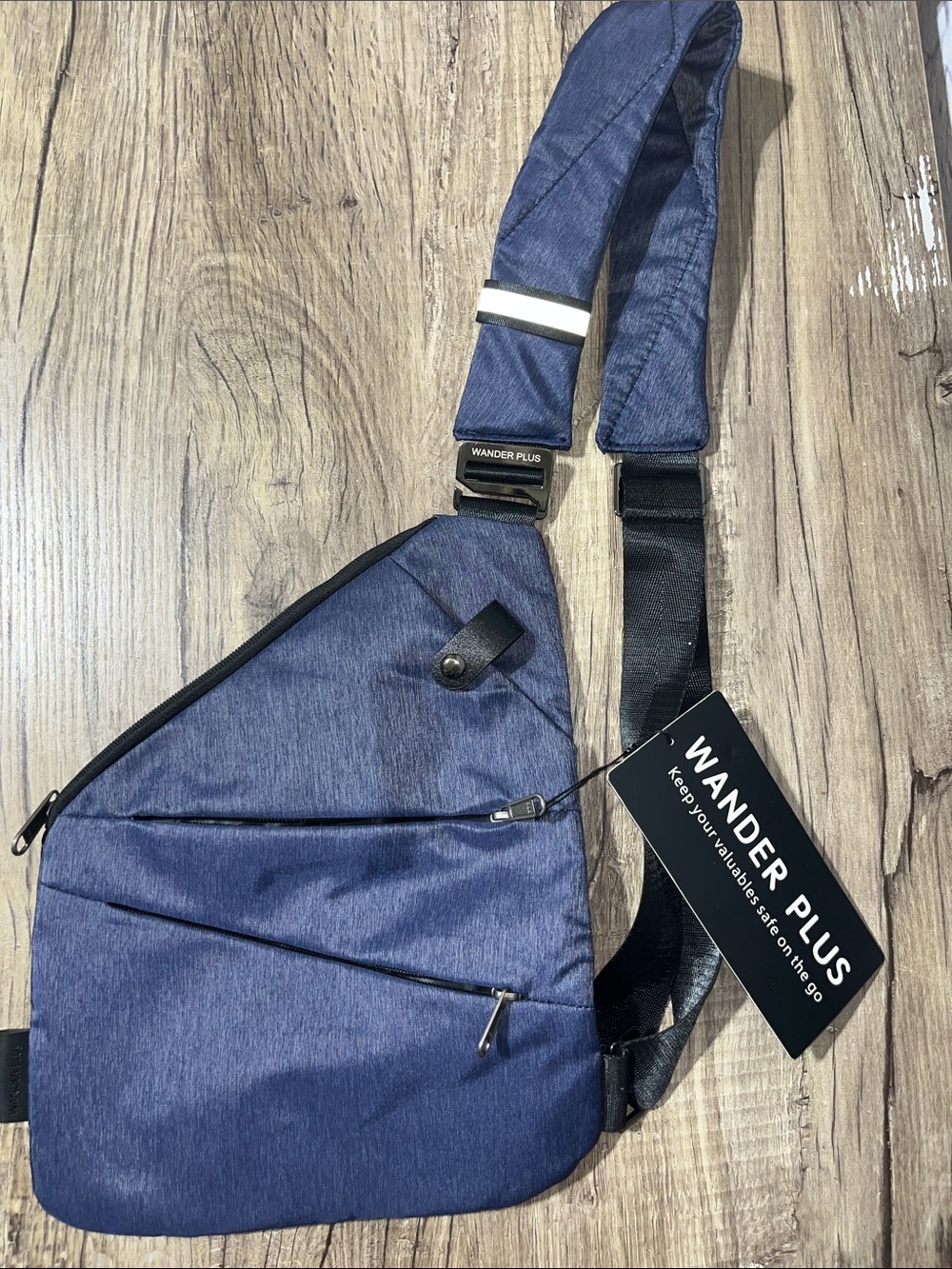 Men's Navy Sling shoulder Bag